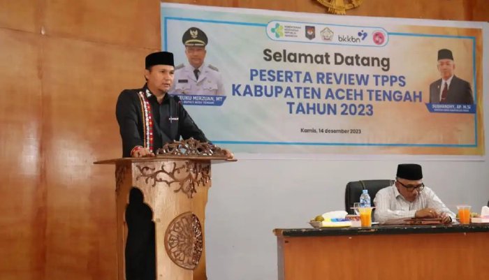 Angka Stunting di Aceh Tengah Turun, Review TPPS Tahun 2023 Dilakukan dengan Fokus