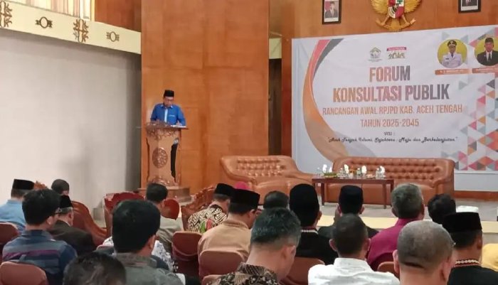 Pemerintah Daerah Menggelar Forum Konsultasi Rancangan Awal RPJPD Aceh Tengah