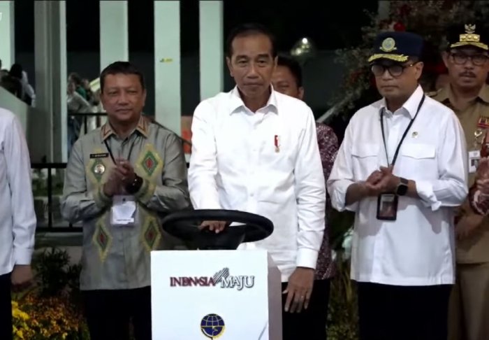 Terminal Type A Paya Ilang Takengon Aceh Tengah Diresmikan oleh Presiden Jokowi