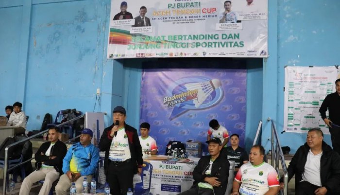 Turnamen Bulu Tangkis Pj. Bupati Aceh Tengah Cup Meriahkan Hari Jadi Kota Takengon