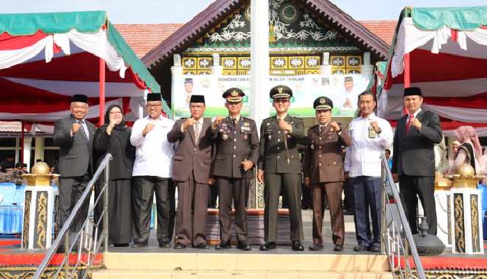 Pemerintah Kabupaten Aceh Tengah Hadiri Upacara Peringatan HUT Bhayangkara ke-78