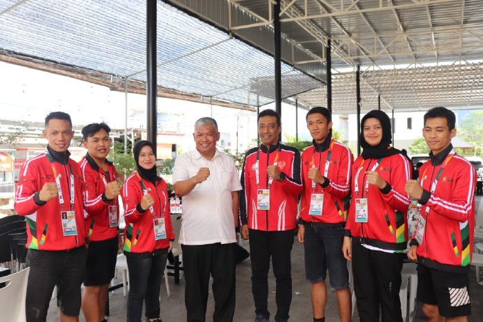 Pj. Bupati Aceh Tengah Berikan Dukungan Kepada Atlet Kempo Aceh Jelang PON XXI Aceh-Sumut 2024