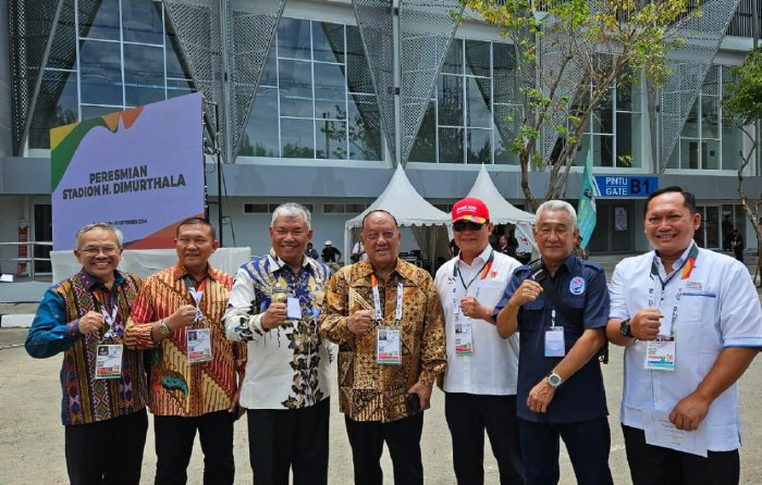 Peresmian Rehabilitasi dan Pembangunan Venue PON XXI Aceh-Sumut 2024, Pj. Bupati Aceh Tengah Harap Sinergi Pengembangan Olahraga Kedepan