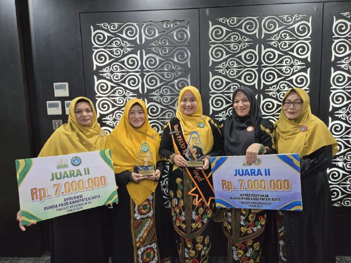 Aceh Tengah Raih Juara 2 Apresiasi Bunda PAUD Provinsi Aceh 2024 Berkat Inovasi Pendidikan Anak Usia Dini